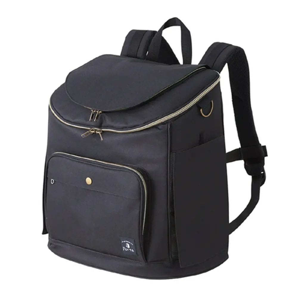 Ｐｏｒｔａ　ドッグリュックキャリー　ブラック　ｐｅｔｉｏ＿ｃｈａｎｅｔ　ＣＲＣ40―67―05―15―00