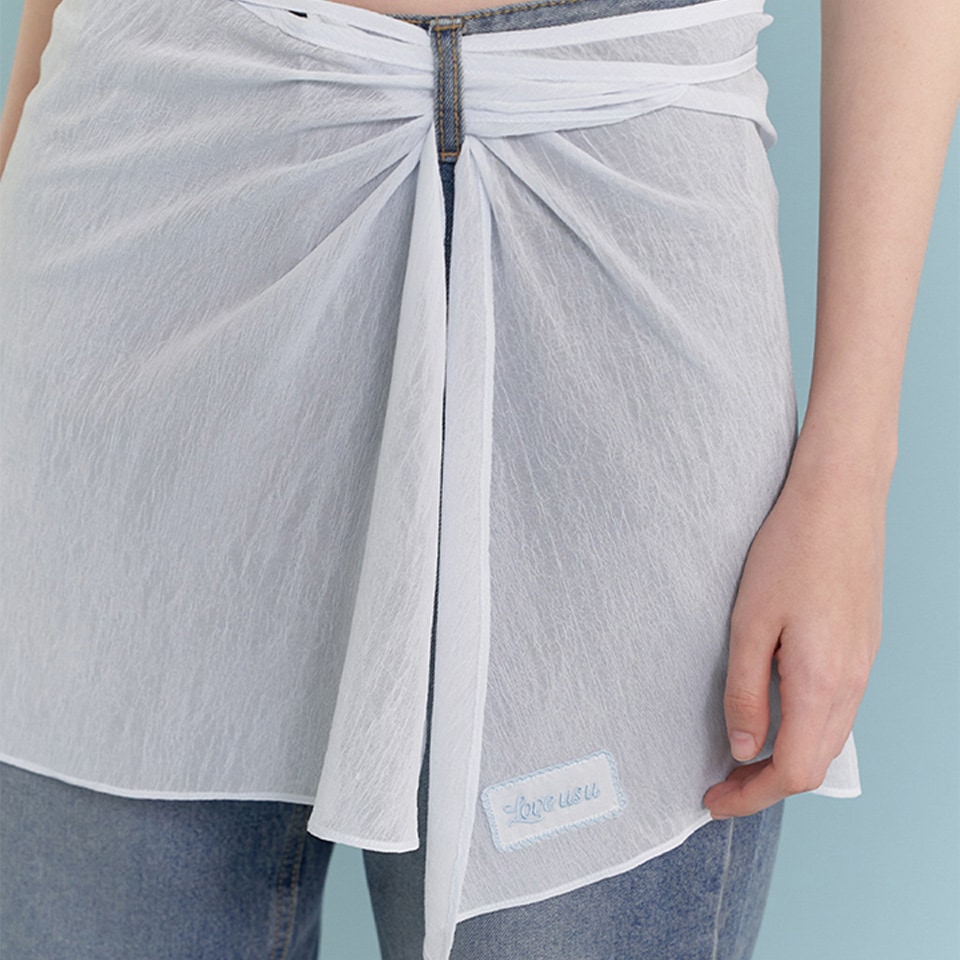 LU Layered Skirt (Mood Blue)