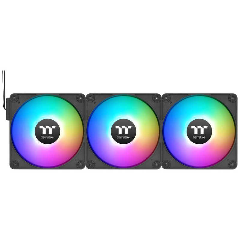 THERMALTAKE　CT140 EX ARGB Sync PC Cooling Fan 3 Fan Pack -Black-　CL-F182-PL14SW-A
