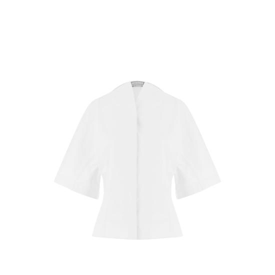 JACQUEMUS Women Shirts SHW00560 AW00648 100 WHITE