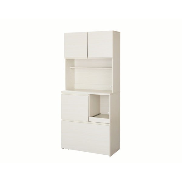 KCB-790オフホワイト キッチンキャビネット メーカー直送