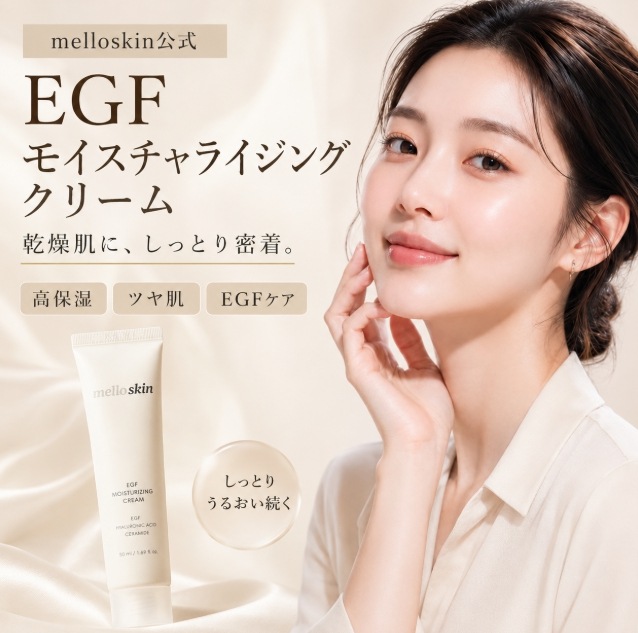 （メロスキン）公式 / EGF モイスチャライジングクリーム [60 mL]