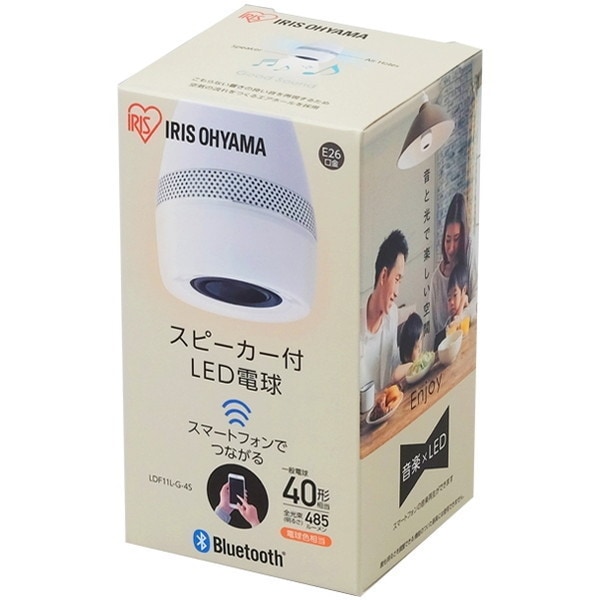 LDF11L-g-4S [スピーカー付LED電球 (口金直径26mm40形相当電球色)]