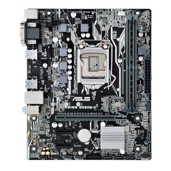 ASUS PRIME B250M-K LGA 1151 Intel B250 SATA 6Gb/s USB 3.0 Micro ATX Motherboard 5,899円