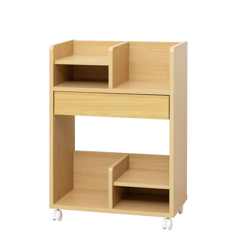 コンパクト　ランドセル収納　ワゴン　キャスター付　教科書収納　収納棚　ラック