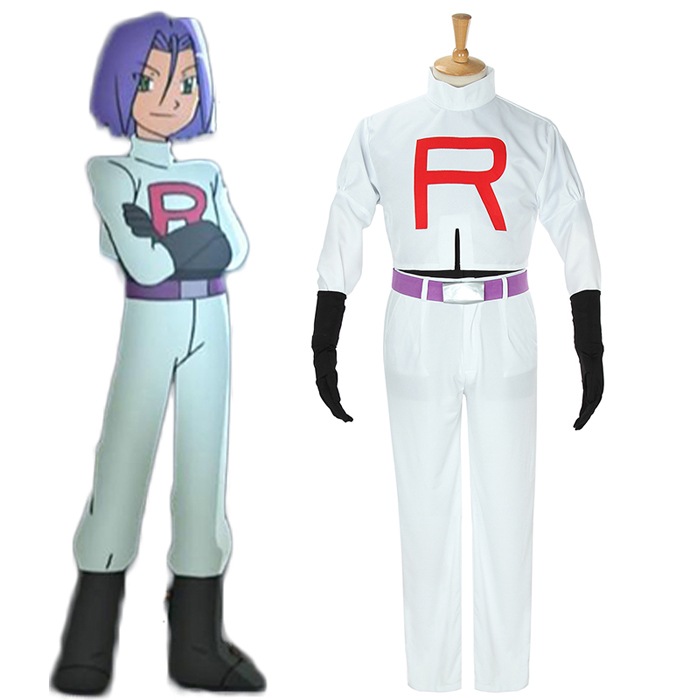 コスプレ衣装 ポケットモンスター ポケモン ロケット団 コジロウ コスチューム