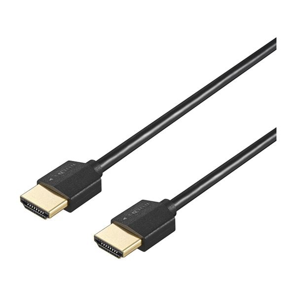 Premium HDMIケーブル やわらかタイプ 2m ブラック BHDPY20BK