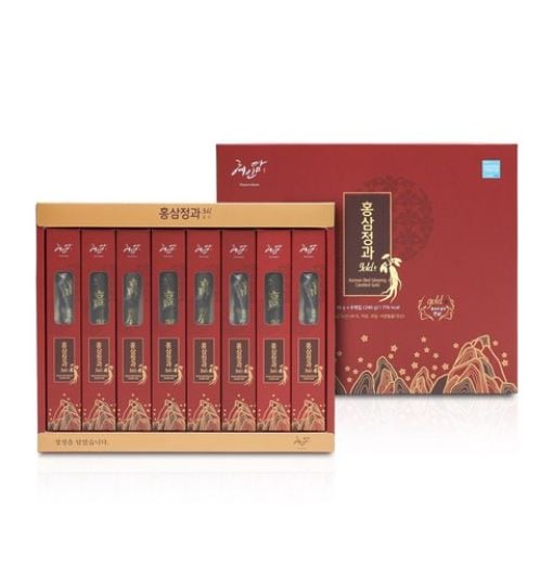 紅参錠とゴールド30g8個入プレゼントセット /韓国直送