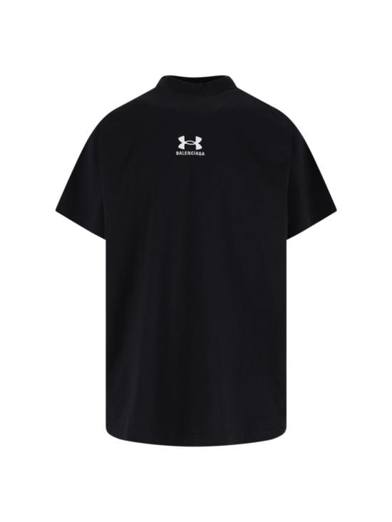 BALENCIAGA Men T-Shirts 787349 TRVB79034 Black