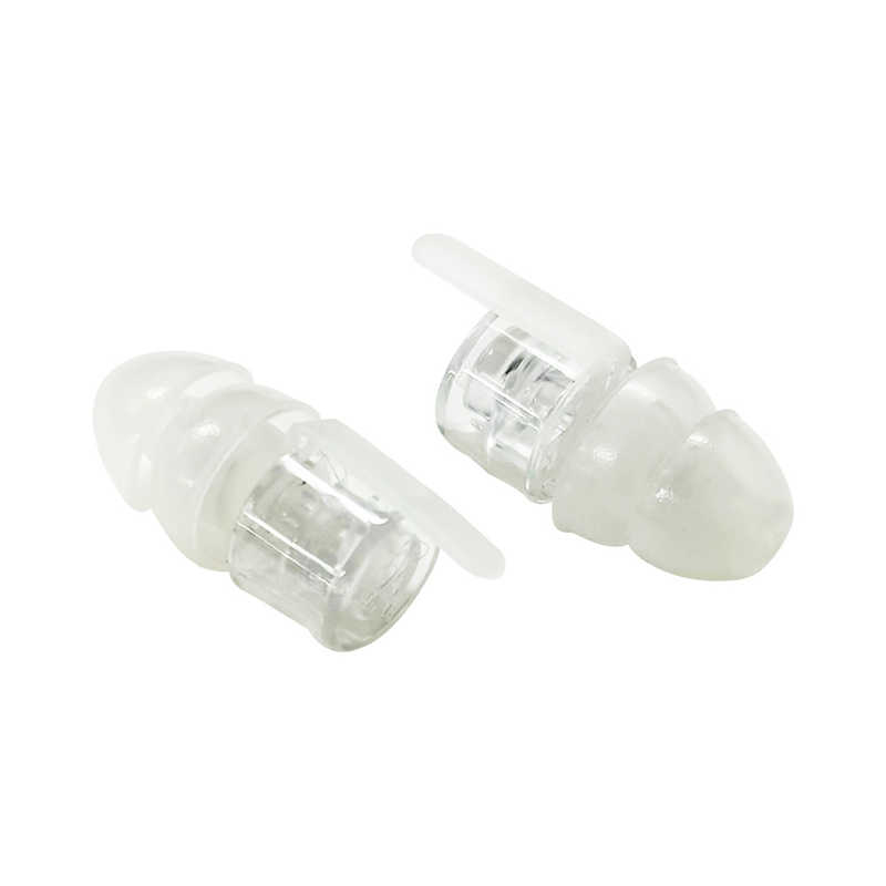 ETYMOTICRESEARCH　ER20XS イヤープラグ ユニバーサルフィット 2フランジ ペア クリアー　ER20XSD-UF-C