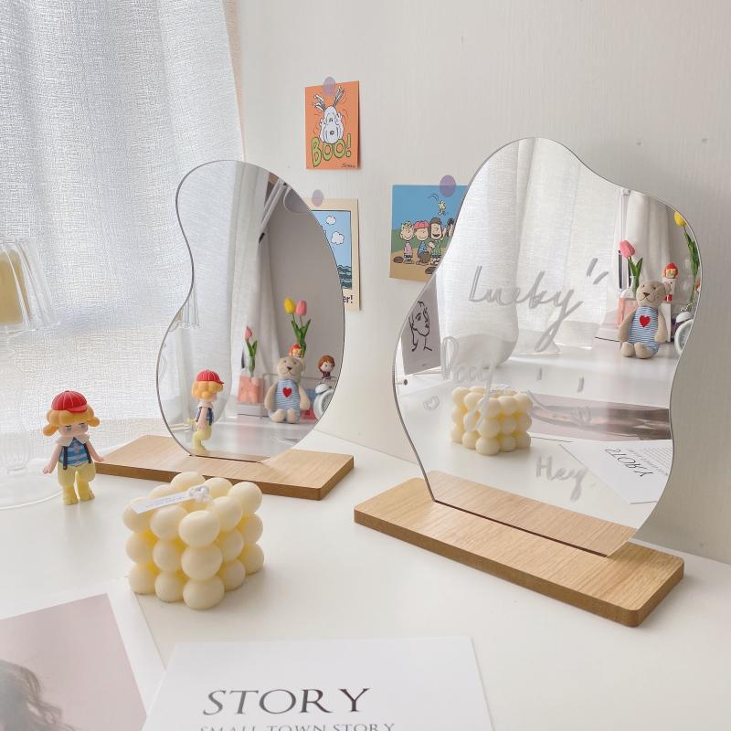 【20点セット】メガ割鏡 卓上ミラー 全身鏡 10スタイル アクリル素材 壊れにくい 鏡の上でができる