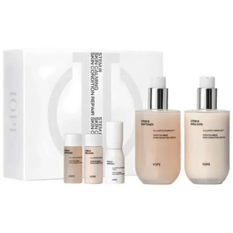 ステム 3 基礎 セット (ソフナー: 150ml, エマルジョン : 150ml, アンプル : 10ml, ソフナー : 15ml ,エマルジョン : 15ml)