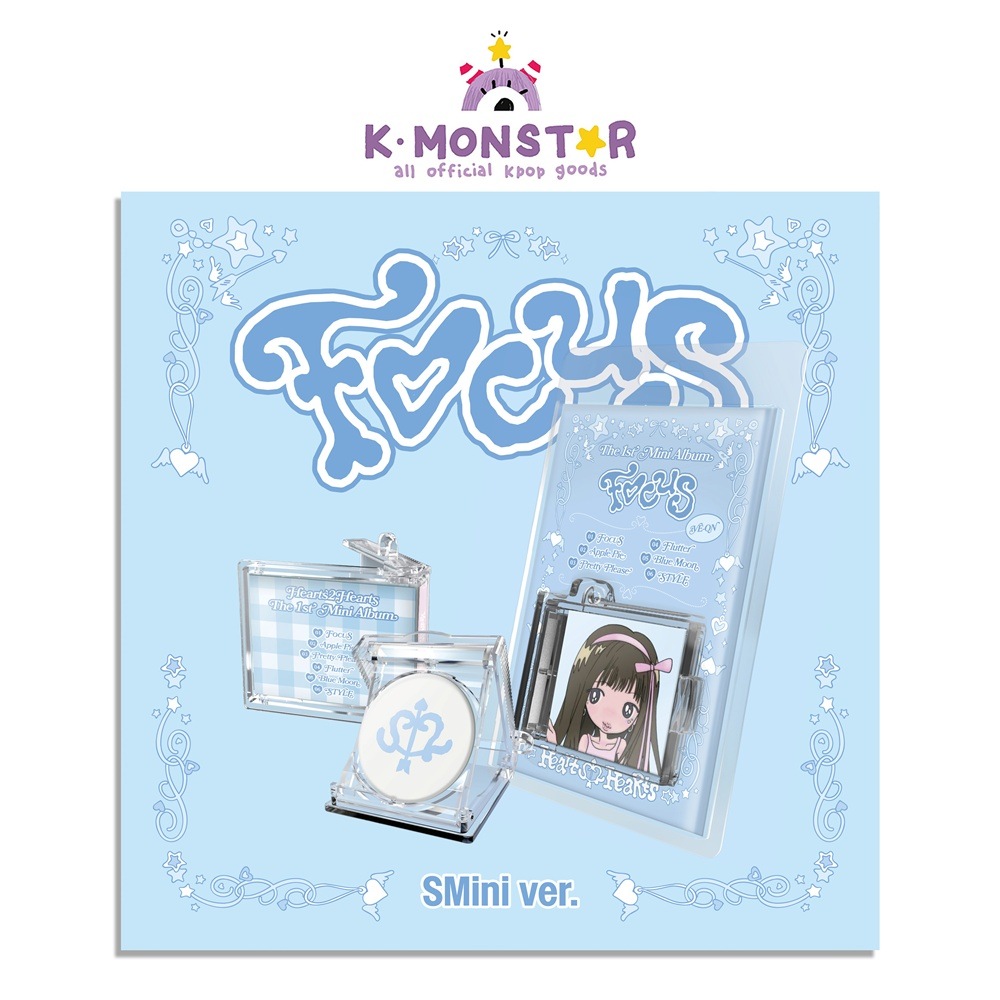 Hearts2Hearts - FOCUS / 1st Mini Album 8種SET (SMini Ver.)(SMART ALBUM)