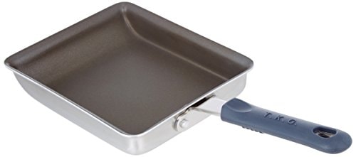 遠藤商事 TKG 卵焼きフライパン 15*18cm ステンレスとアルミの2層構造で熱伝導率がよく 表