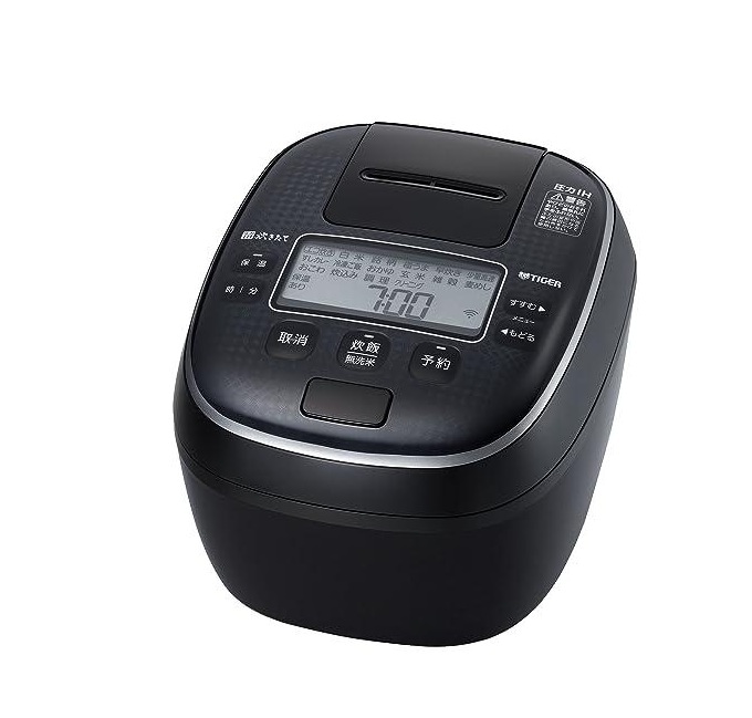 【新品】炊飯器 5.5合 圧力IH式 炊きたて 土鍋蓄熱コート釜 ブラック JPA-Z100K