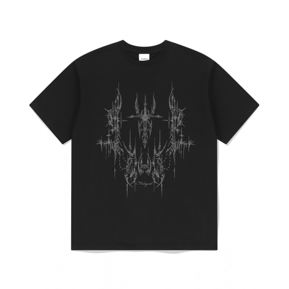 マハグリッドタトゥー T シャツブラック (MG2EMMT522A)