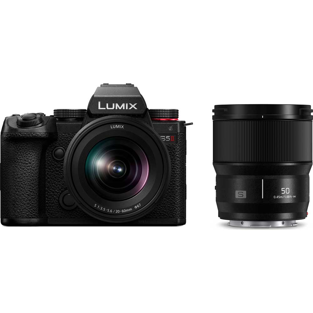 パナソニック DC-S5M2W フルサイズミラーレス一眼カメラ「LUMIX S5II」ダブルレンズキット DCS5M2W