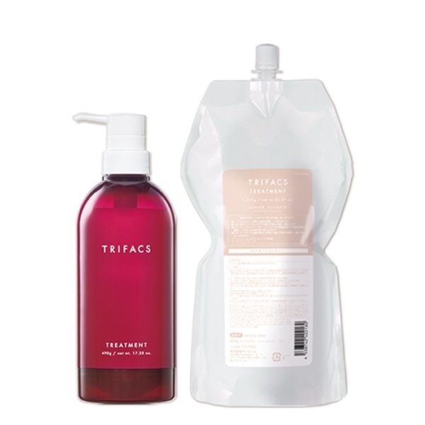 トリファクス トリートメント 490g + 1000g ボトル&詰め替え セット 7,728円