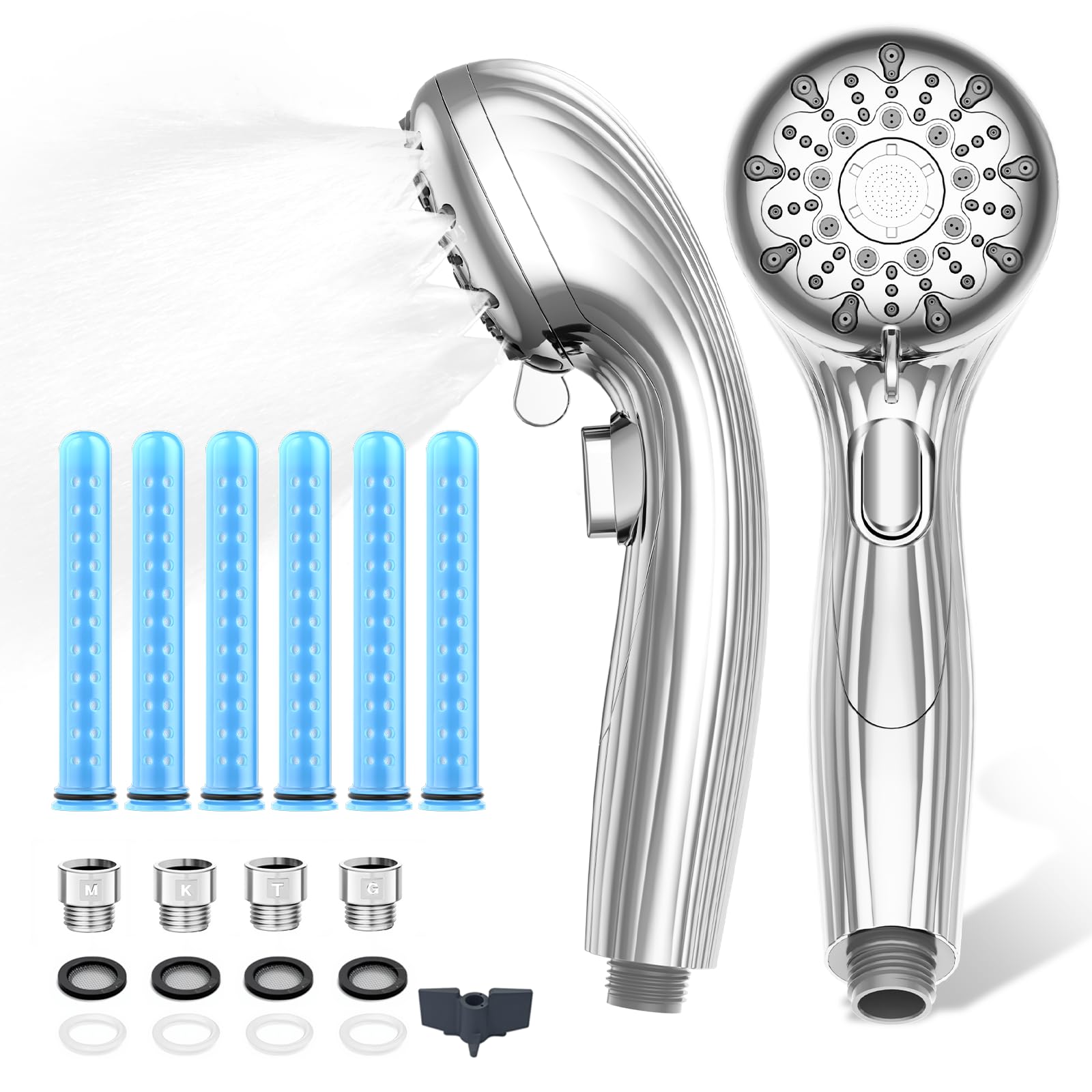 シャワーヘッド マイクロナノバブル Strcoij【2025新モデル・90%節水】シャワーヘッド 塩素除去 高水圧 手元止水 節水 超微細泡 肌ケア 美髪 毛穴汚れ除去 高洗浄力 ミストシャワー ヘッ