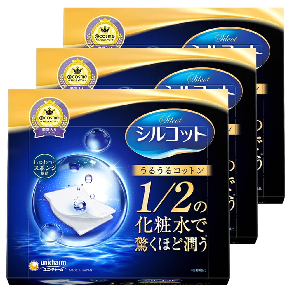 シルコット うるうるコットン スポンジ仕立て 40枚入 6,896円