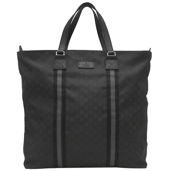 グッチ GUCCI トートバッグ GG ナイロン トートバッグ ナイロン レザー 