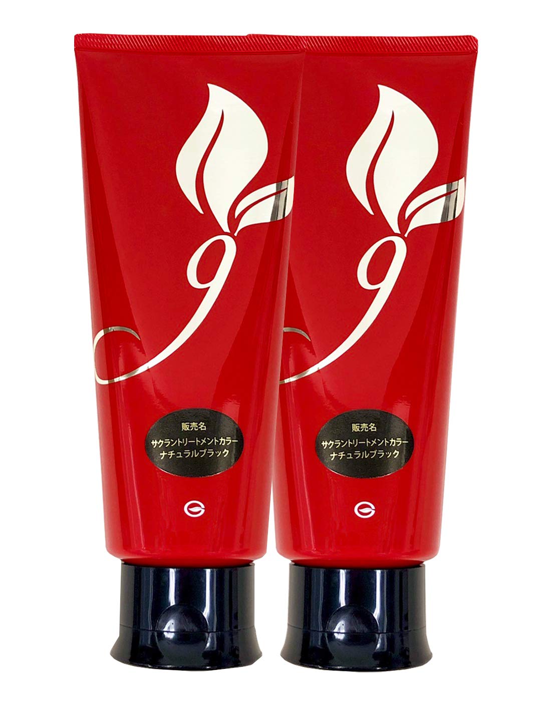 グラシア サクラン トリートメントカラー ブラック 200g 2本セット カラートリートメント 植物由来原料 ジアミン不使用 頭皮にやさしくサロン帰りの仕上がり