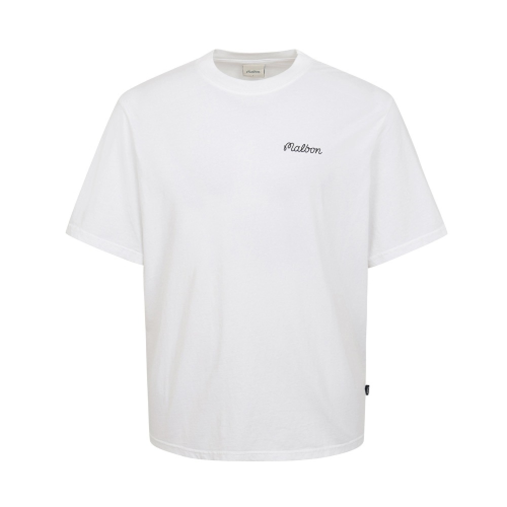 マルボンゴルフバミューダボールドウィン Tシャツホワイト
