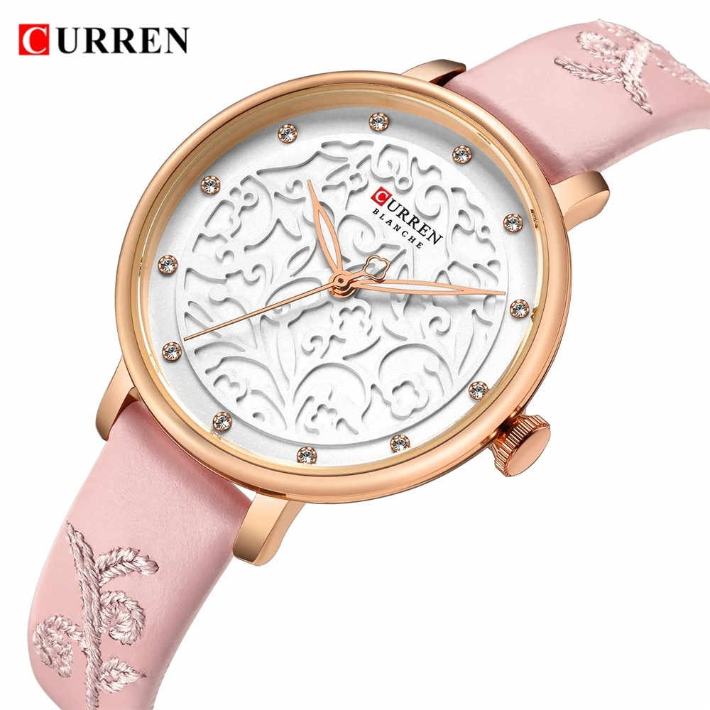 新ファッションシンプル女性腕時計レザークォーツ時計女性時計レロジオ Feminino Montre ファム Zegarek Da