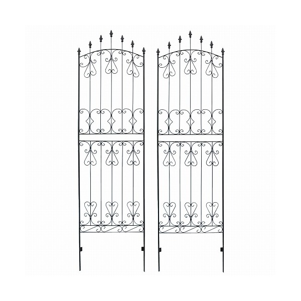 住まいスタイル アイアンローズフェンス220 2枚組 IFROSE-220-2P メーカー直送