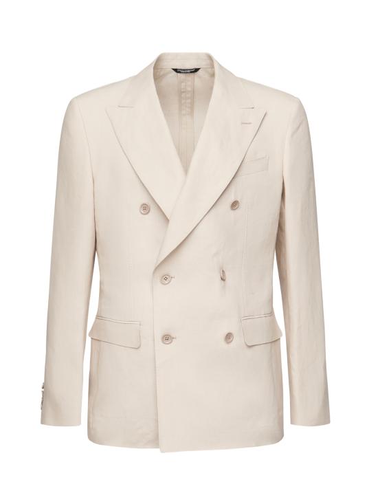 DOLCE & GABBANA Men Suit Jackets G2QS7T FU4MCM0722 Beige