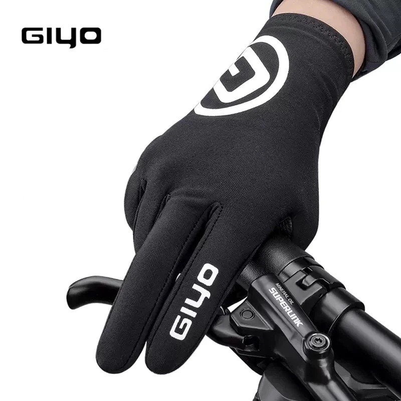 Giyo-ロードバイク用の厚みのあるタッチスクリーン付きの暖かい手袋,耐衝撃性,紫,冬用 5,535円