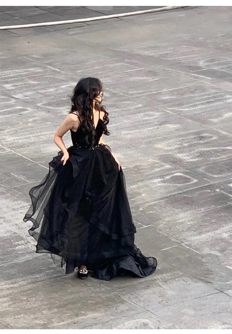 パーティードレス ピアノ ウェディングドレス ウェディング 結婚式 フォーマル 上品 大人 エンパイア 花嫁 演奏会 高級ワンピースドレスドレス