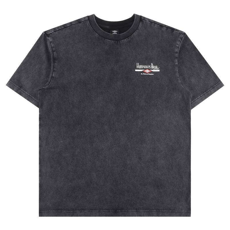 アンブロ ユニセックス HBL アンブルグレー ヴィンテージグラフィック 半袖Tシャツ UR121CRS21 DCH