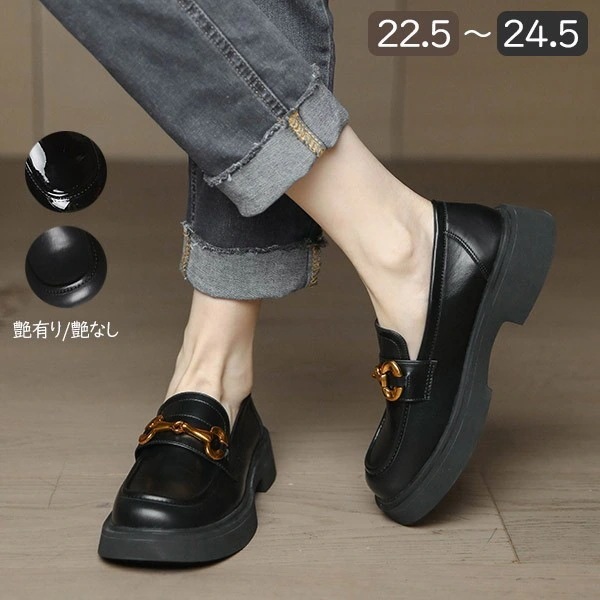 ローファー シューズ 学生 スクール 大人 キッズ 女の子 ジュニア ベルト 履きやすい 学生靴 通学 通勤 就活 入学式 入学祝い 卒業式 卒園 卒入 発表会 おしゃれ 可愛い 黒 艶有り 艶なし