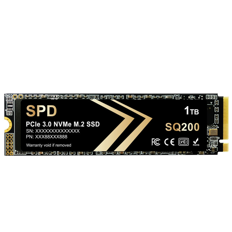 SPD製SSD 1TB M.2 2280 PCIe 3.0 NVMe R: 3300MB/s W: 2400MB/s 3D NAND 3年保証