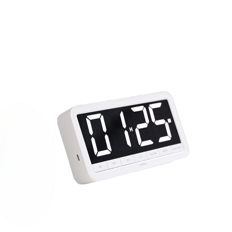 モアスビッグプラス20cm LED充電式タイマー料理勉強受験生デジタル