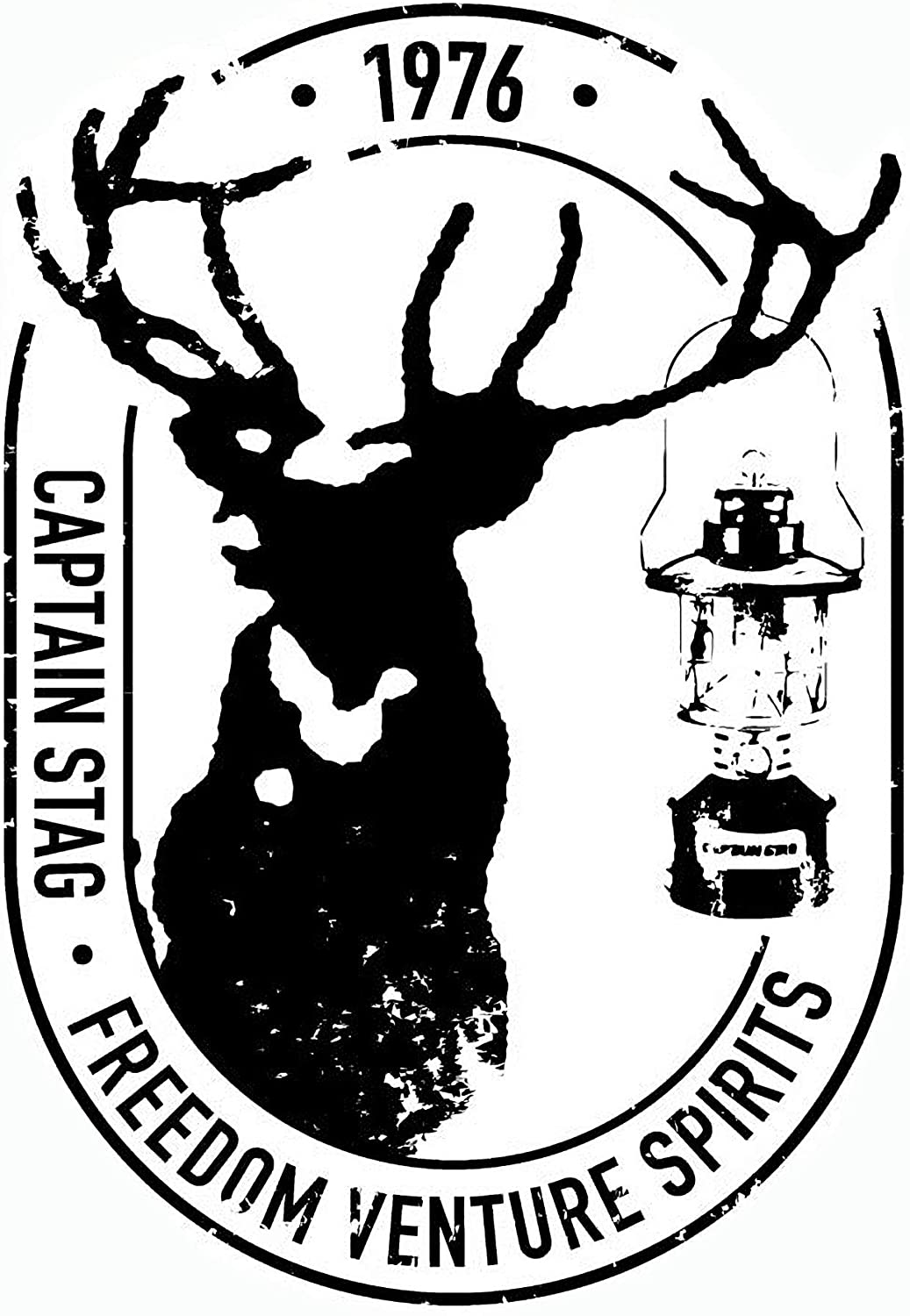 キャプテンスタッグ(CAPTAIN STAG) ステッカー シール