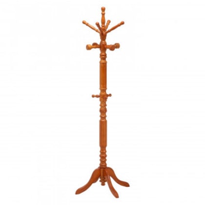 不二貿易 C/D:46081 イタリアンコートハンガー(ブラウン)6119-1BR 46081 7,906円