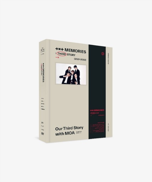 [正品] TOMORROW X TOGETHER - MEMORIES : THIRD STORY DVD