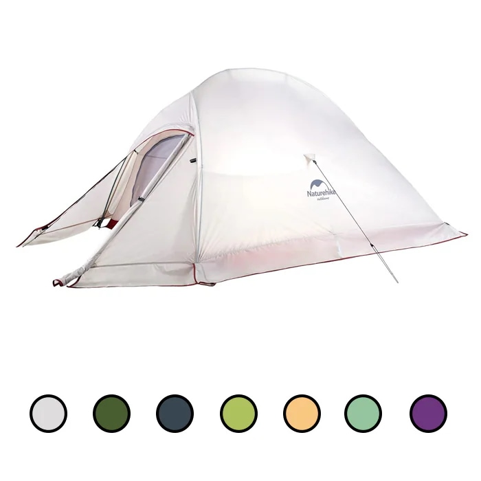 テント 2人用 軽量 ソロキャンプ 登山 自立式 前室付きダブルウォール アウトドア 専用グランドシート付き 耐水圧3000/4000 防風 収納袋付き コンパクト 3シーズン 防災用 キャンピン 15,990円