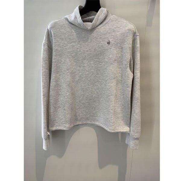 女性ダブルテンション2.0ルーズフィットハイネックマンツーマンQR122OFS13 WMG