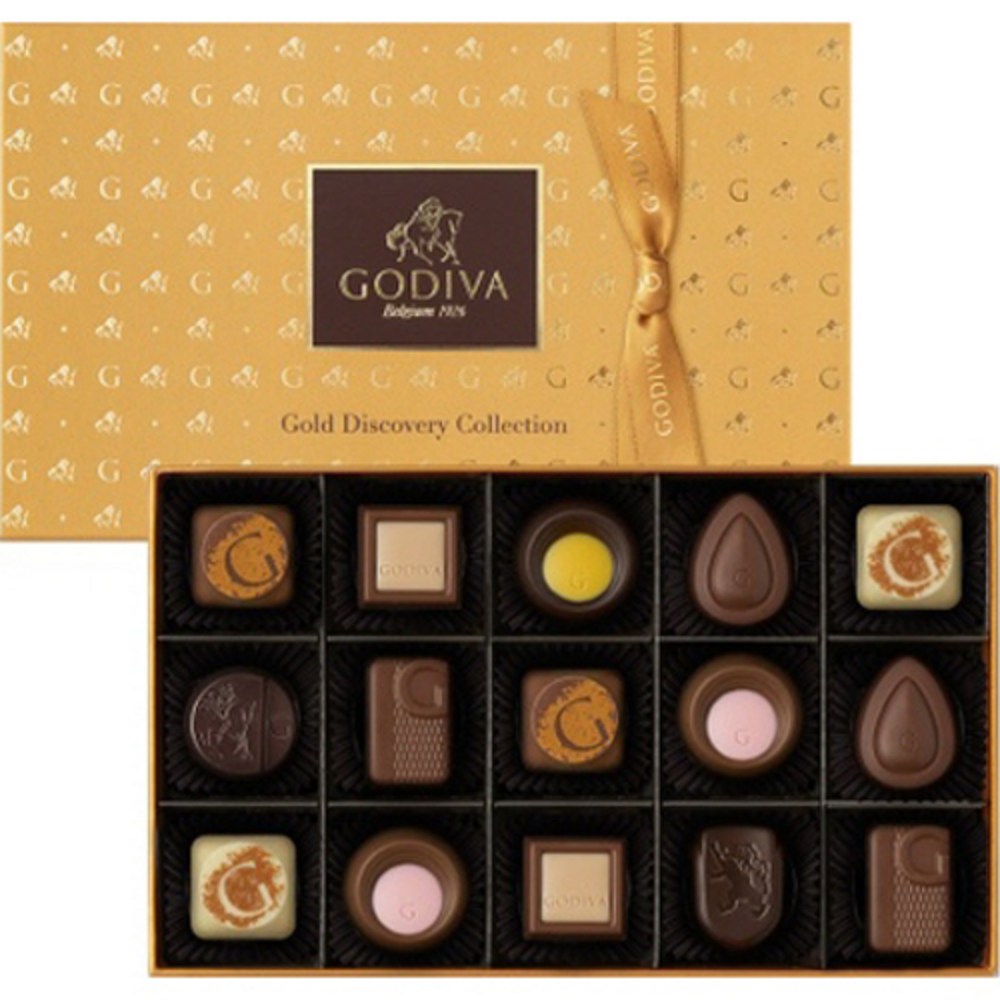ゴディバゴールドディスカバリーチョコレート15種セット171g