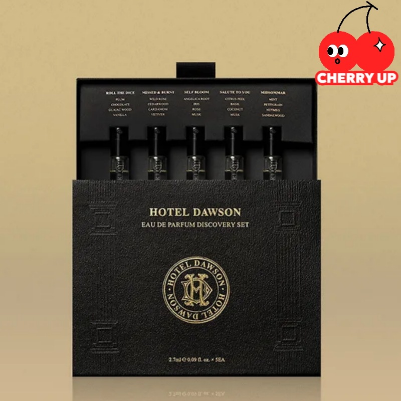 オードパルファム ディスカバリーセット 2.7ml×5種 （ミッドサマー／セルフブルーム／サルートトゥユー／ロールザダイス／ミスト＆バーント）