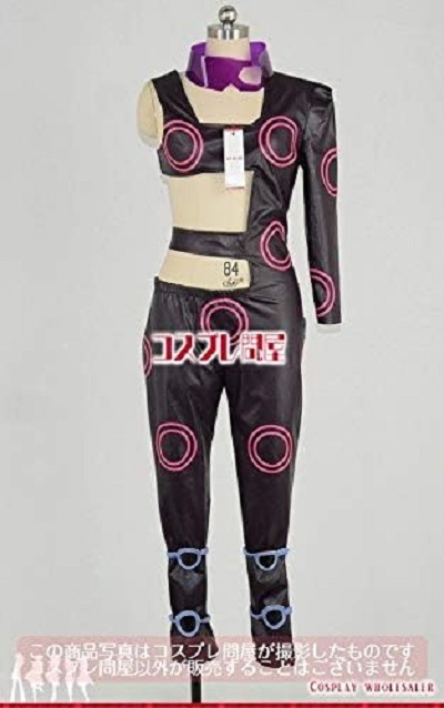 ジョジョの奇妙な冒険 第5部 アニメメローネ 眼帯付きコスプレ衣装