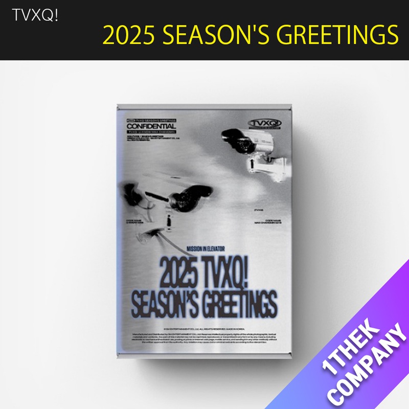 【オンライン特典】 TVXQ! 2025 SEASONS GREETINGS