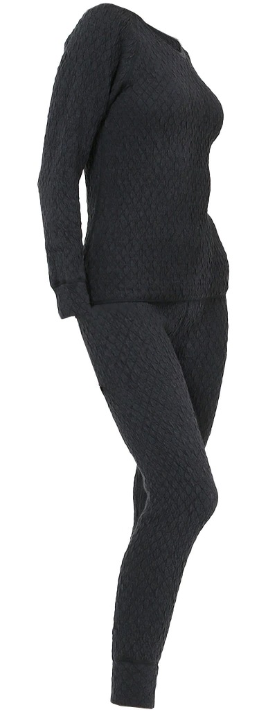 ひだまりで最高クラスの保温力を誇る防寒インナー・保温肌着 長めの後身頃でお腹・腰まわりもぬくぬく [上下別売 送料無料] ひだまり 健康肌着 エベレスト 婦人 長袖 丸首 インナー [ 防寒 保温 7,920円