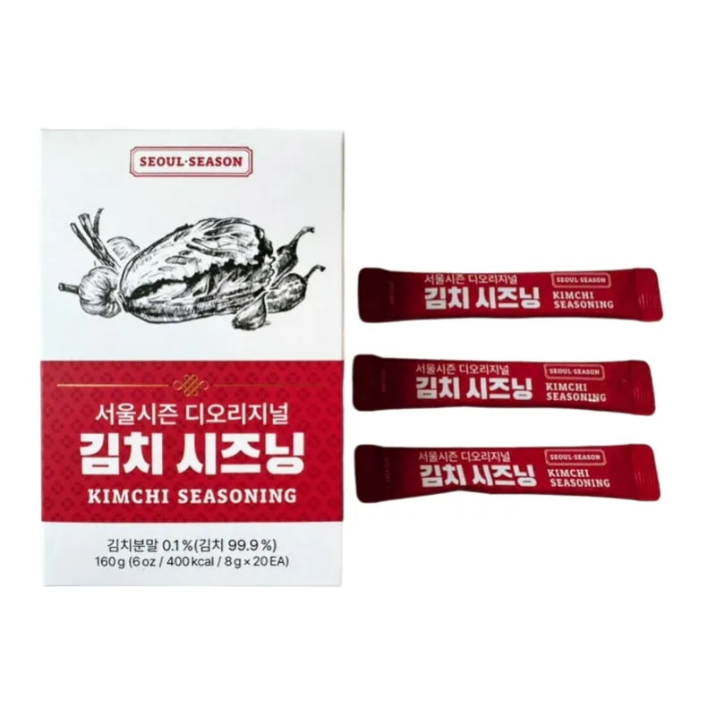 ソウルシーズン サムジャンキムチ味 トクトク簡単シーズニングスティックパウダー 低カロリー 粉末 バーベキュー サムギョプサル ソース