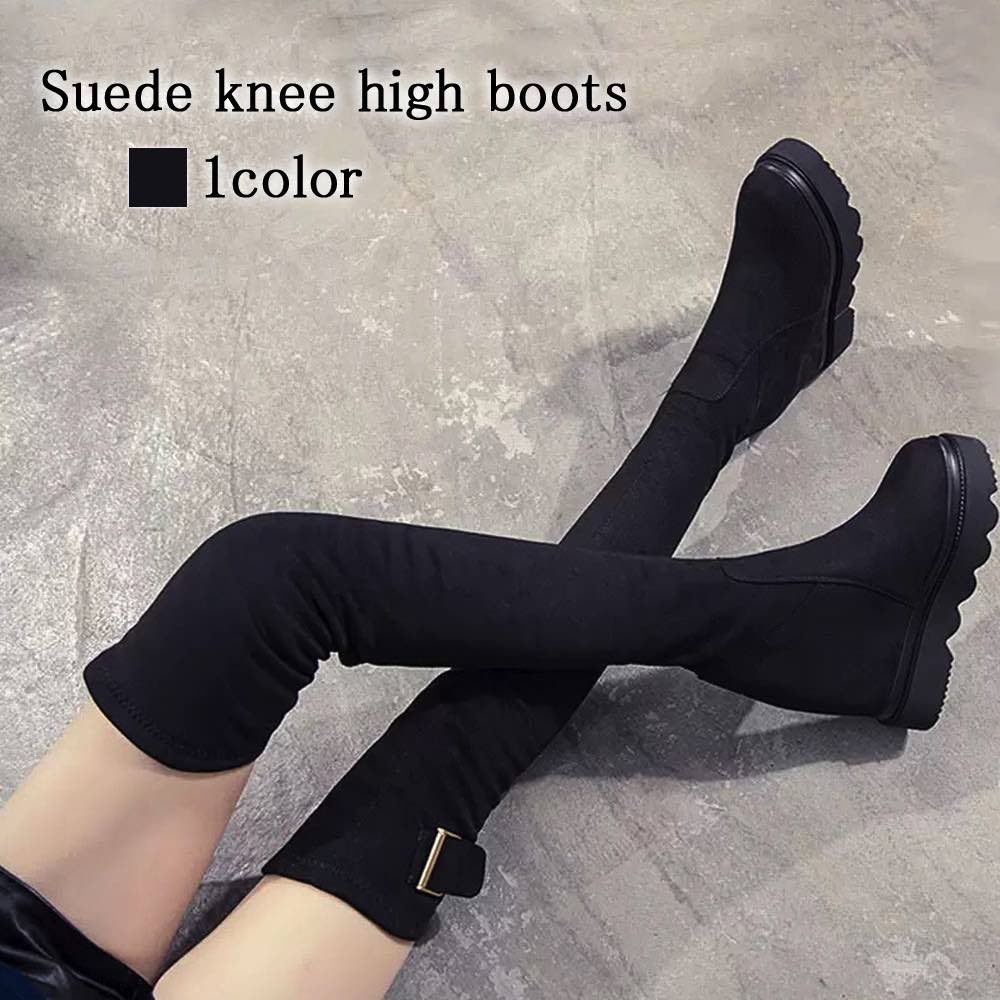 ロングブーツ レディース スエードニーハイブーツ ストレッチ 厚底 防寒 ジョッキーブーツ 暖かい レース ローヒール ぺたんこ 春 革 ムートンブーツ 歩きやすい 秋 ショートブーツ ミドルブーツ