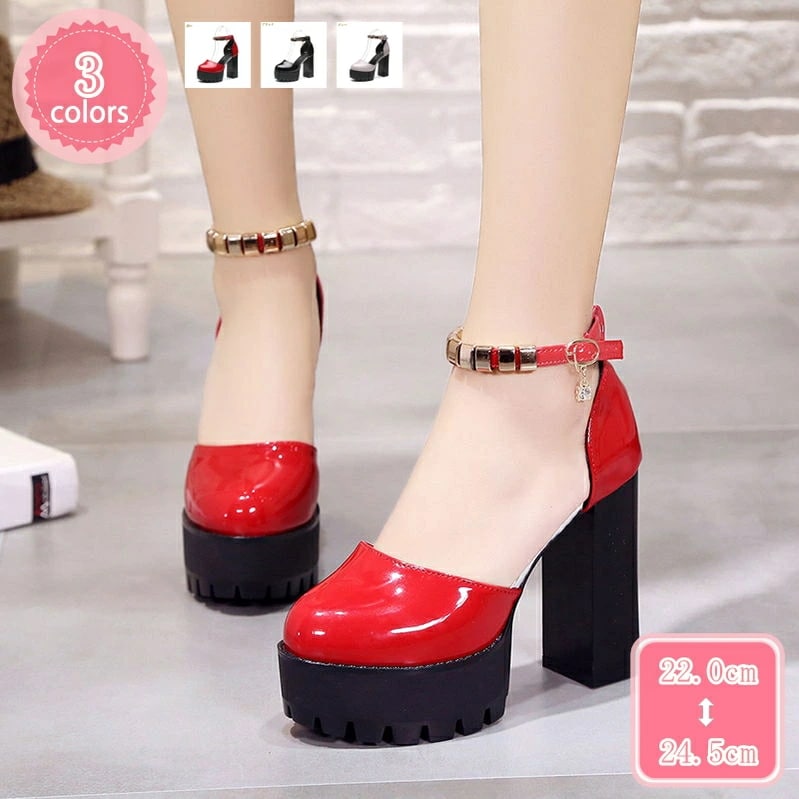 1000円OFFクーポン パンプス 走れる 痛くない ストラップパンプス ストラップ オフィス フォーマル シューズ ブラック 黒 OL 走れるパンプス 11.5cm ヒール 歩きやすい 大きいサイズ