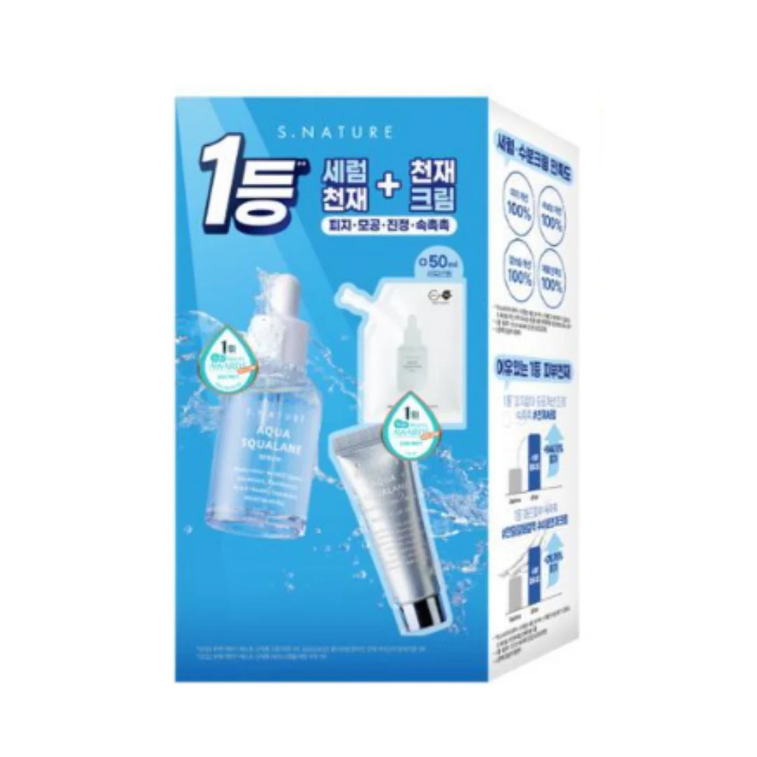 アクア スクアラン セラム 50ml (+50ml レフィル+水分クリーム10ml)[アクア スクアラン セラム 50ml 企画(+50ml レフィル+水分クリーム10ml) 5,246円